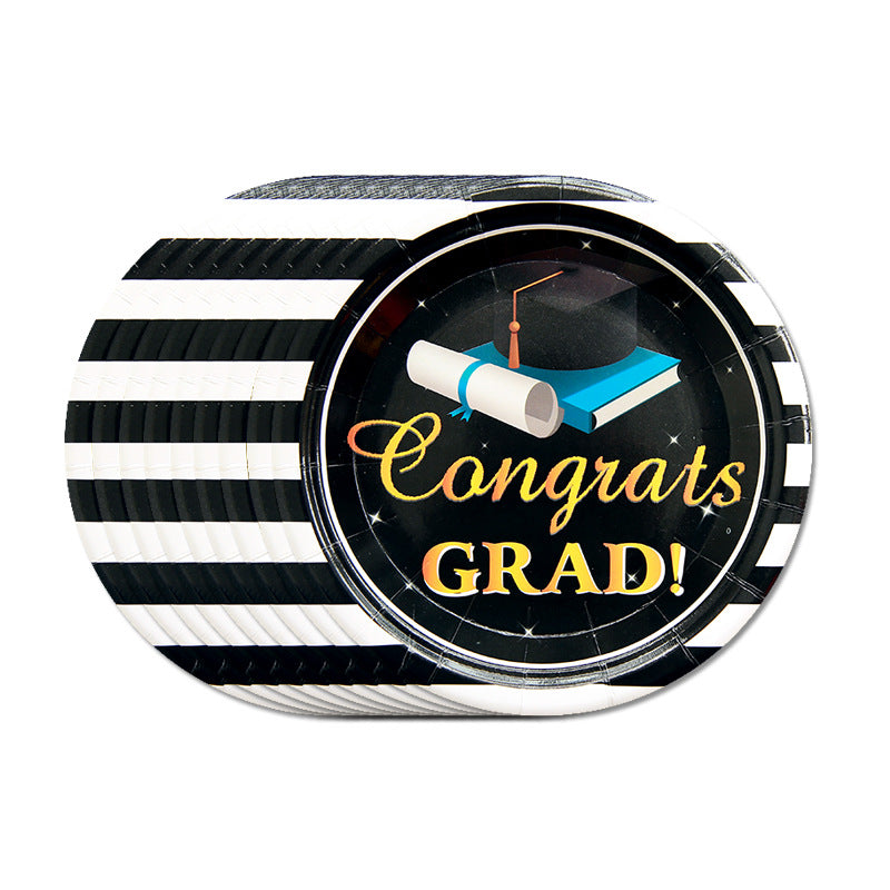 Celebrate in Style: Graduation Themed Party Table Setting Kit