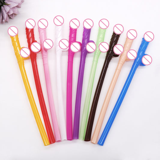 Birdy Bachelor Bash Straws - Set of 10