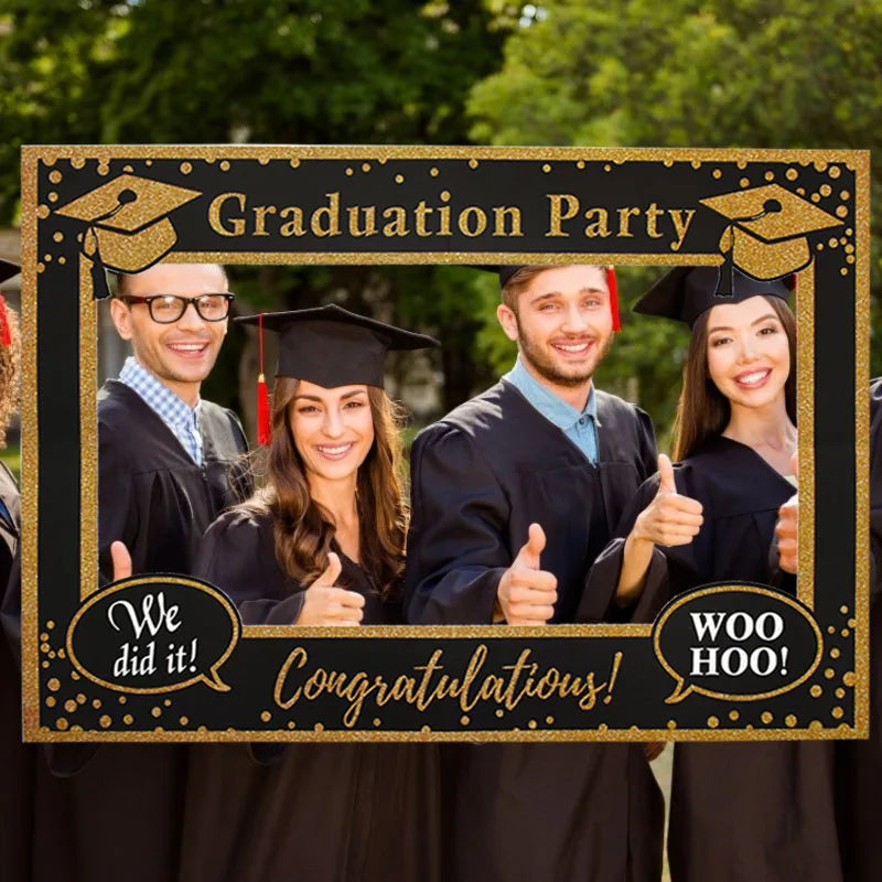 Celebrate Your Milestone in Elegance: DIY Graduation Photo Prop Frame