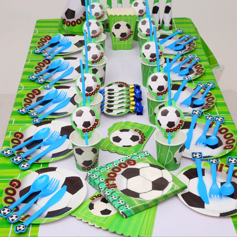 Soccer Football Bash Tableware Bundle