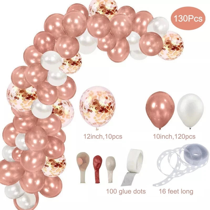 Rose Gold Celebration Tableware Bundle