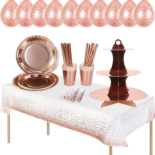 Rose Gold Celebration Essentials Bundle