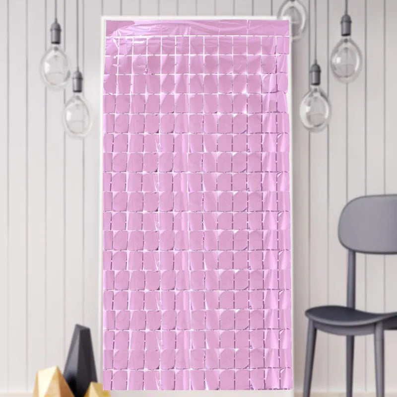 Shimmering Celebration Party Backdrop Set