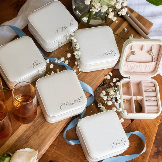 Bespoke Personalized Jewelry Box for Bridesmaids