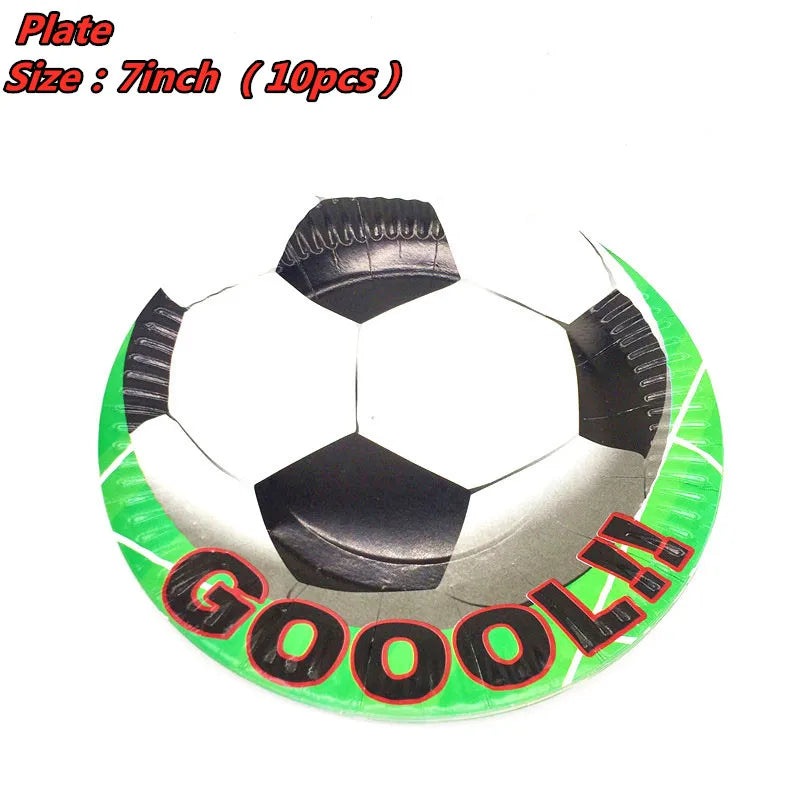 Soccer Football Bash Tableware Bundle