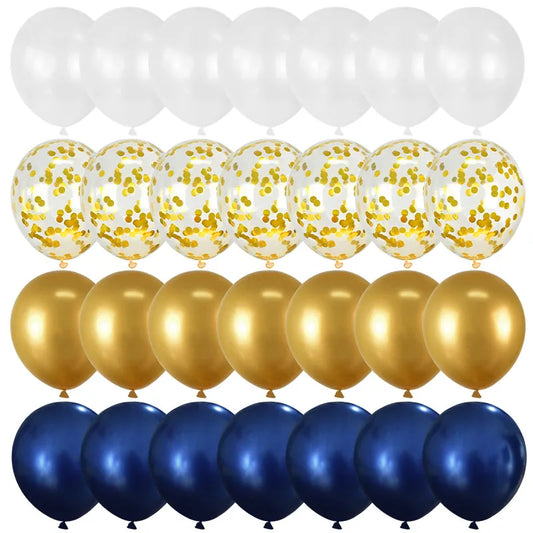 Navy Blue Balloon Garland Kit - Premium 40pcs Party Decor Set