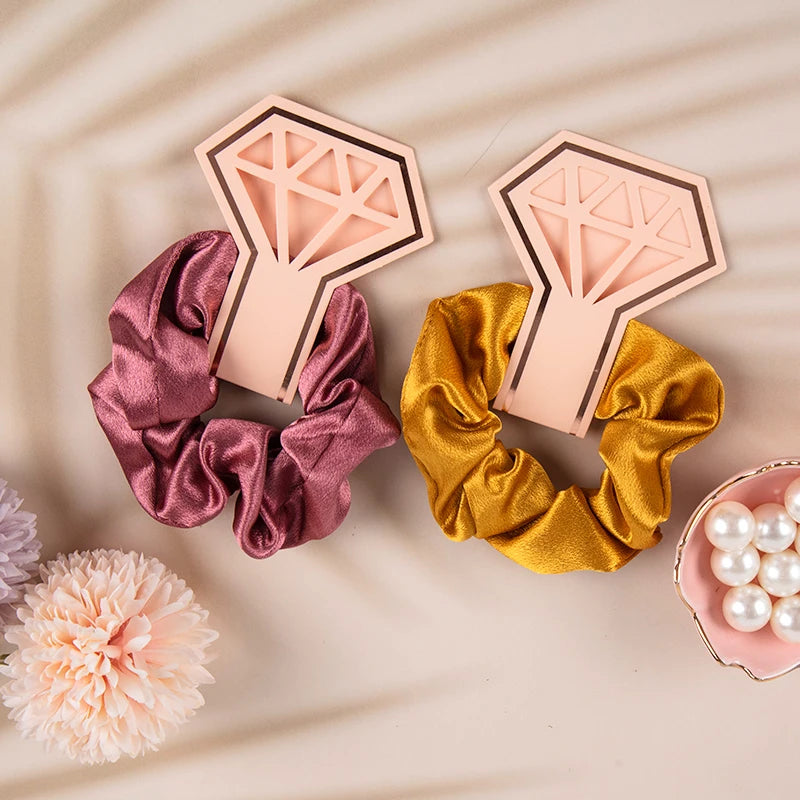 Elegant Bridesmaid Hair Scrunchies for Wedding Bliss