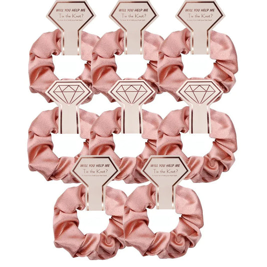 Chic Bridesmaid Hair Tie Collection