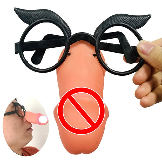 Cheeky Penis Frame Nose Glasses