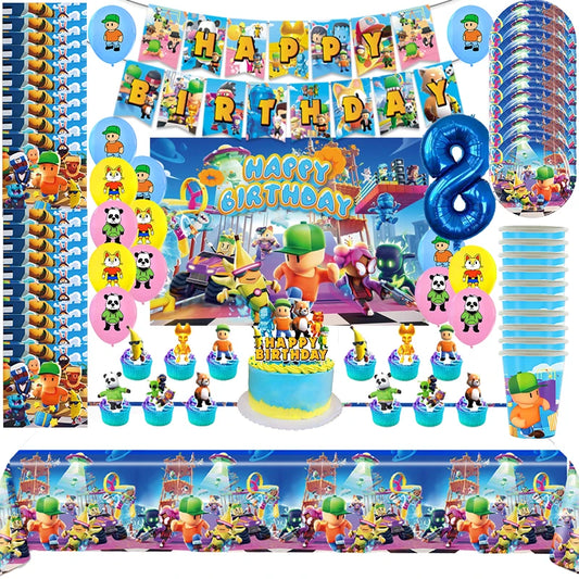 Celebrate in Style with Stumble Guys Birthday Party Decor Kit