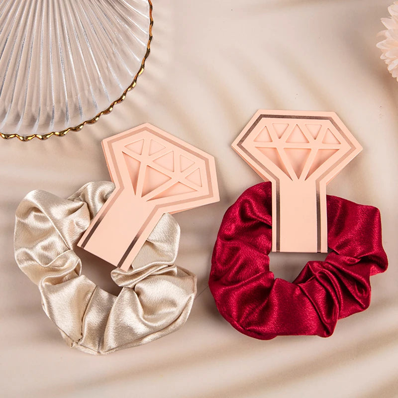 Elegant Bridesmaid Hair Scrunchies for Wedding Bliss