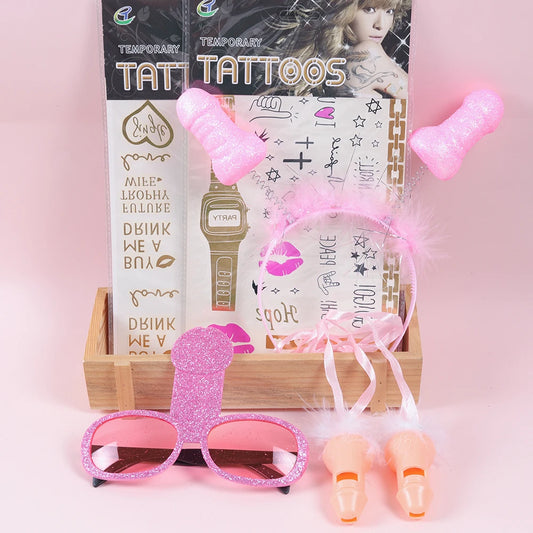 Penis Party Tiara and Accessories Set