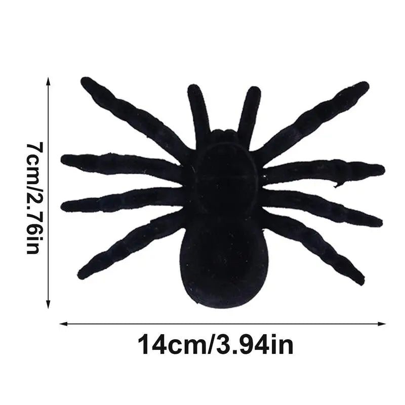 Giant Realistic Spider Decoration for Halloween - Scary Party Favor for Walls, Windows, Yards, and Patios