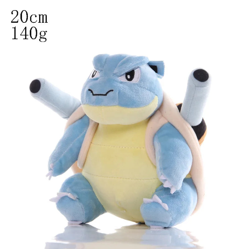 Adorable Pikachu Raichu Jenny Turtle Plush Toys - 20cm