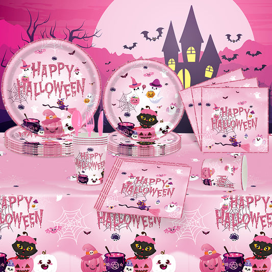 Whimsical Halloween Cartoon Party Set